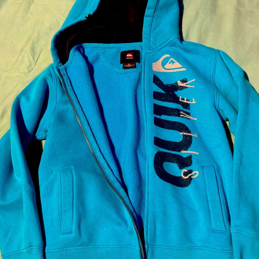 Quick Silver Zip Up Hoodie